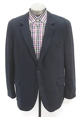 NEW Mens Navy Blue TAILORBYRD Soft Blazer Jacket Sport Suit Coat 48 R • $79.99