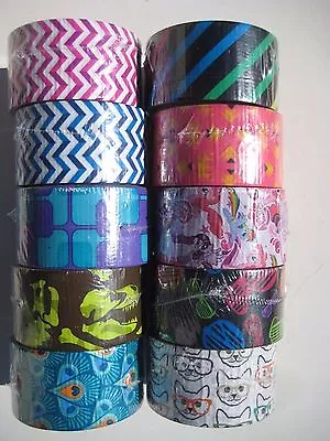 $6.99 • Buy Scotch 3M Duct Tape In Variety Of Designs 1.88  X 10 Yards New