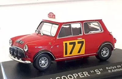 Altaya 1/43 Scale AL20421 - BMC Mini Cooper S - #177 Monte Carlo 1967 • $60.33