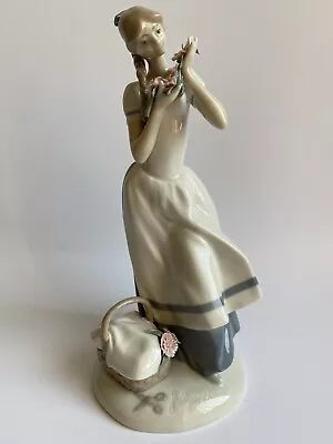 Cecilia The Carnation Maiden Figurine 95”H Limited Edition Made In Spain MINT • $95