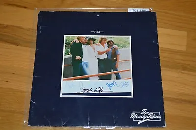 Moody Blues ~ Entire Band Autographed 1983 Calendar With Beckett LOA  • $299.94