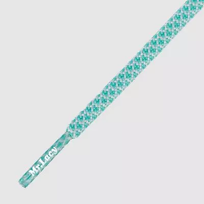 Laces Mr Lacy Ropies Round Fashion Shoelaces Rope Lace Mint Green White • £9.48