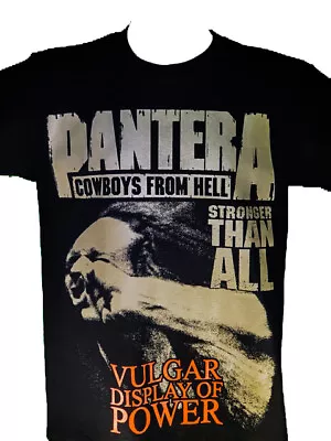 PANTERA - VULGAR DISPLAY OF POWER - NEW Band Merch Black T-shirt • $20.99