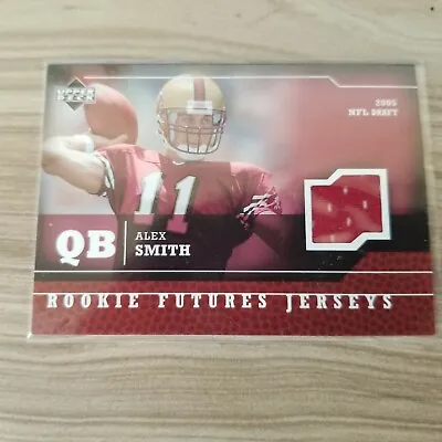 $0.99 • Buy ALEX SMITH 2005 Upper Deck ROOKIE Futures Jerseys Patch FREE SHIPPING A176