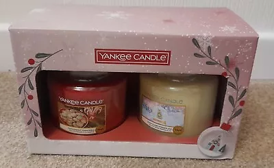 Yankee Candle - Snow Globe Wonderland 2x Medium Jar Gift Set • £24.50