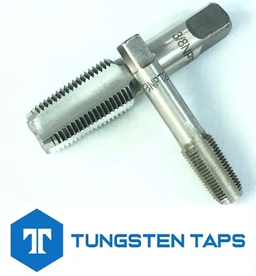 Trade Quality 1/8  1/4  3/8  NPT Taps And Dies Tungsten Steel UK Seller • £4.95