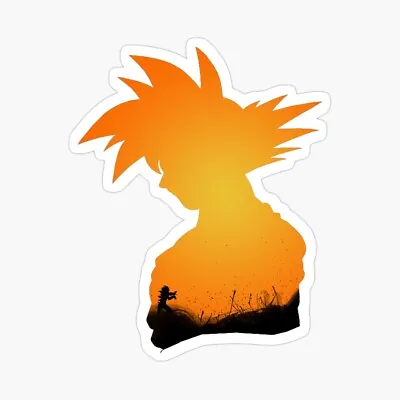 Goku Sticker Decal Vinyl For Car Truck Sticker 5 Inch • $6.45