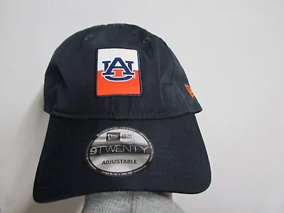 Auburn Tigers New Era (9twenty) Adult Adjustable Hat Navy Blue W/ Patch Logo • $12.99