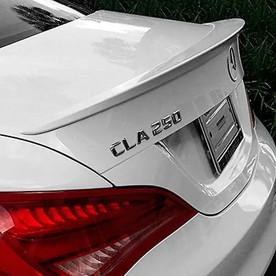 NEW FOR MERCEDES BENZ CLA UNPAINTED Rear Spoiler 2014-2019 NO DRILL • $144.88