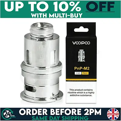 £10.95 • Buy VooPoo Drag Baby / VINCI PnP C1 M2 R1 M2 VM1 VM3 VM4 RBA Mesh Replacement Coils