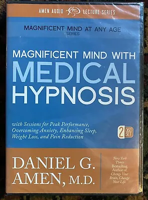 Magnificent Mind With Medical Hypnosis -Daniel G. Amen Audio 2 Disc CD Set New!! • $13.99