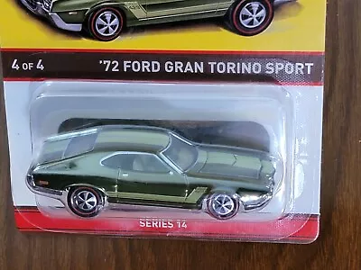 Hot Wheels RLC '72 Ford Gran Torino Sport  Neo Classics #3428 Of Only 5000 • $39.99