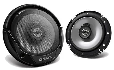 NEW!! (PAIR) 6-1/2  KENWOOD 300W 6.5  KFC 2-Way Coaxial Car Speakers | KFC-1666S • $34.99