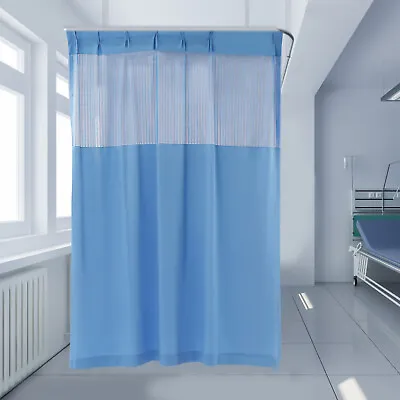 Hospital Cubicle Curtain Large Area With Strong Flat Hooks For Medical Clinic • $49