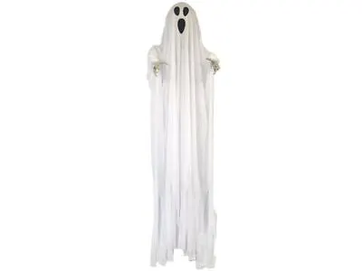 Shaking Ghost 5ft White Animated Prop Haunted House Animatronic Spirit Skeleton • $56.99