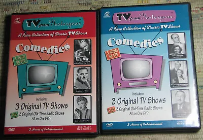 COMEDIES TV FROM YESTERYEAR A Rare Collection Of Classic TV Shows 2000 2 DVDs • $19.95