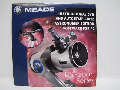 Meade Telescope DS-2000 Series Instructional Video Autostar Suite DVD • $6.99