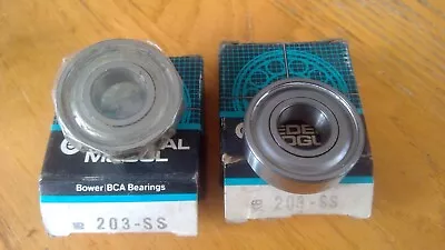 BCA Bearings 203 SS Single Roller. Pair • $12.50