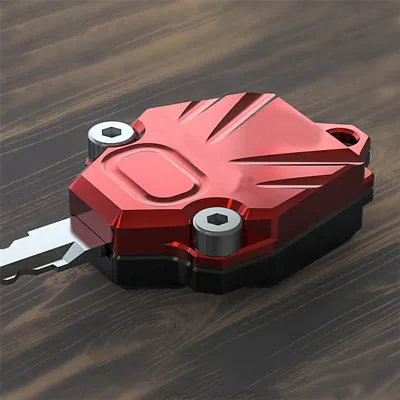 $14.85 • Buy Aluminum Motorcycle Key Lid Accessories Electric Door Lock With Key Shell Cover