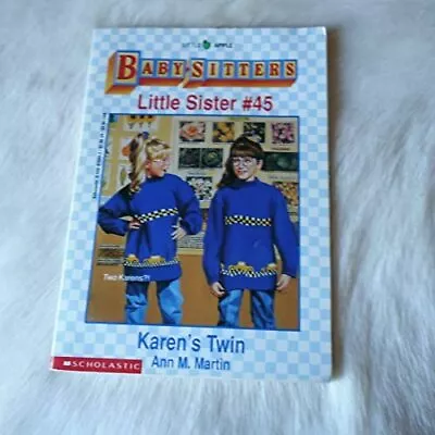 Karen's Twin (Baby Sitters Little Sister No 45) - Martin Ann M. - Paperbac... • $4.21