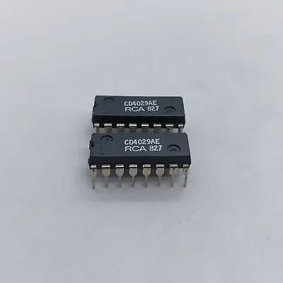 CD4029AE RCA INTEGRATED CIRCUIT X2pcs • £1.99