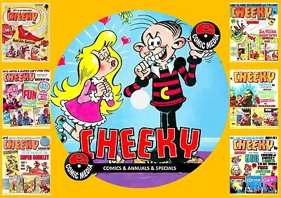 Cheeky UK Comics + Annuals + Specials On PC DVD Rom (CBR Format) • £4.99