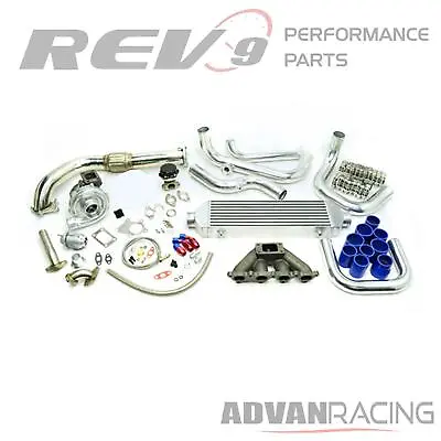 Rev9 TCK-003 T3T4 Turbo Kit Starter Pack For Honda D15/D16 SOHC Motor CIVIC • $770