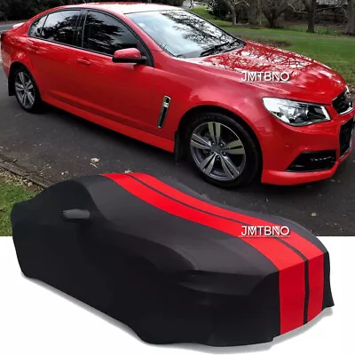 For Holden Commodore VF VE Stain Stretch Car Cover Dust Proof Custom Red Line  • $105.99