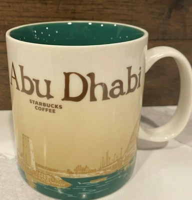 $5.99 • Buy Starbucks Global Collector Series ABU DHABI 16 Oz Coffee Mug Cup