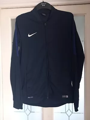£15 • Buy Mens Blue Nike Dri-fit Tracksuit Top Size Medium