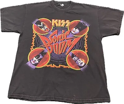 Kiss Sonic Boom 2006 Black T-Shirt Vintage Tongue Black T-Shirt Size XL EUC • $129.88