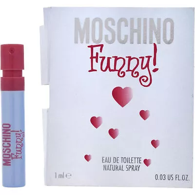 MOSCHINO FUNNY! By Moschino (WOMEN) - EDT SPRAY VIAL ON CARD • $15.83