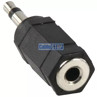 £1.97 • Buy 3.5mm MONO Jack Plug To 3.5mm STEREO Female Socket Headphone Converter Adapter 