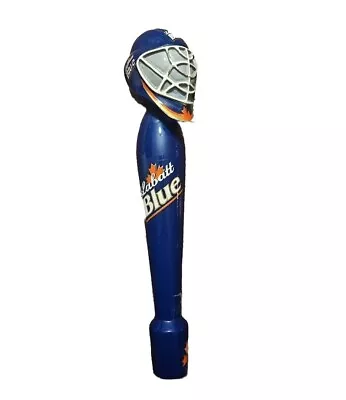 LABATT BLUE FULL HOCKEY HELMET Draft Beer Tap Handle Used • $49.99