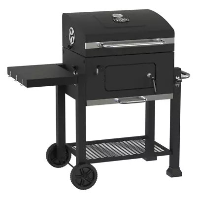 Heavy Duty Charcoal Grill 24-Inch Barbecue Smoker Outdoor Pit Patio BBQ Cooker • $114.25