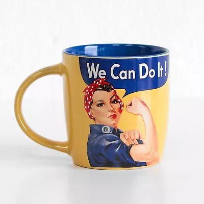 We Can Do It Gift Mug 330ml Stoneware Tea Coffee Cup World War 2 Memorabilia • £15