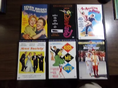 Huge Dvd Lot Of 6 Of The Greatest Musicals Of All Time  Cabaret  Lot#61 • $9.95