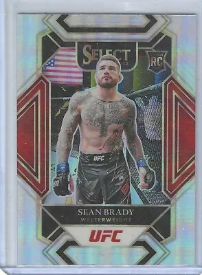 2022 Panini Select UFC Sean Brady Rookie Mezzanine Silver Prizm #338 • $7.99