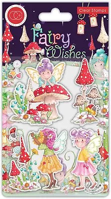 2 Pack Craft Consortium Clear Stamps-Fairy Wishes; Flowers CSTMP088 • £17.76