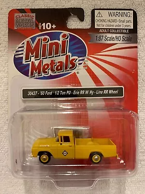 Mini Metals HO Scale '60 Ford Pickup Truck Various Models • $19.99