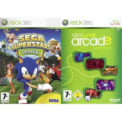 Sega Superstars Tennis Xbox Live Arcade Compilation (Xbox 360) [PAL] • $3.39