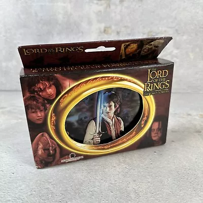 Lord Of The Rings Playing Cards Limited Edition Collector Tin And Two Decks 2002 • £8.68