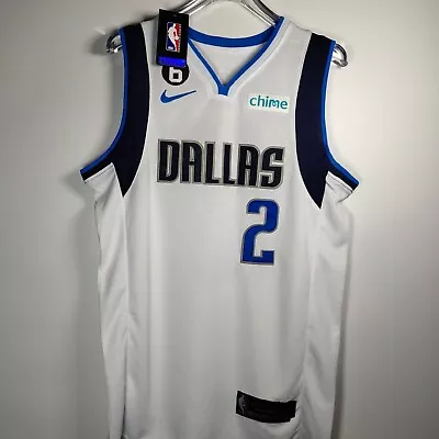 Dallas Mavericks Kyrie Irving Embroidery #11Jersey New With Tags White • $42.80