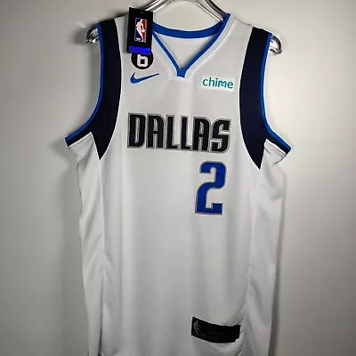 Dallas Mavericks Kyrie Irving Embroidery #2 Jersey White NWT • $56.97