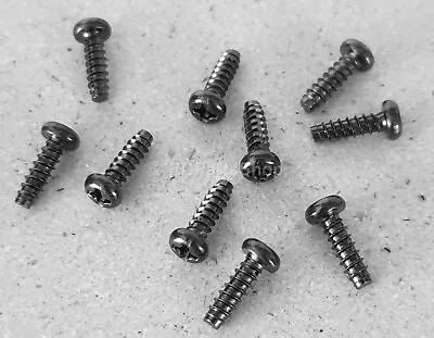 Tamiya 50577 3x10mm Tapping Screw (10 Pcs Black) (CC01/DF02/DF03/TT01/TT02) • £2.99