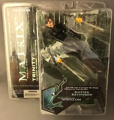 The Matrix Reloaded Series Two - Trinity Falls Action Figure McFarlane Toys 2003 • $49.99