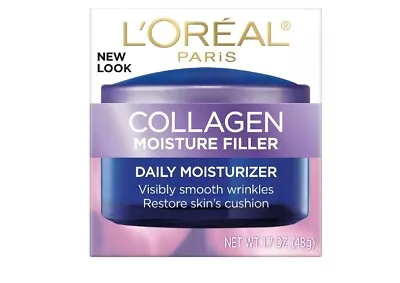 $15.94 • Buy Loreal Collagen Moisture Filler Day Night Cream 1.7 Oz.