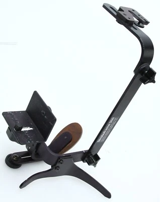 $18.95 • Buy Stroboframe 350 Bracket W/wood Handle Vintage Freestanding W/ 1/4screw 394946