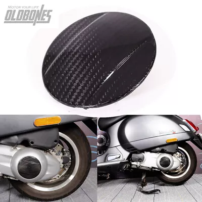 100% Carbon Fiber Rear Motor Engine Stator Cover Gloss For Vespa GTS 300 • $56.42