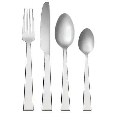 Verg Wang Wedgewood 16 Piece Stainless Steel Bande Cutlery Set 16pc • $194.80